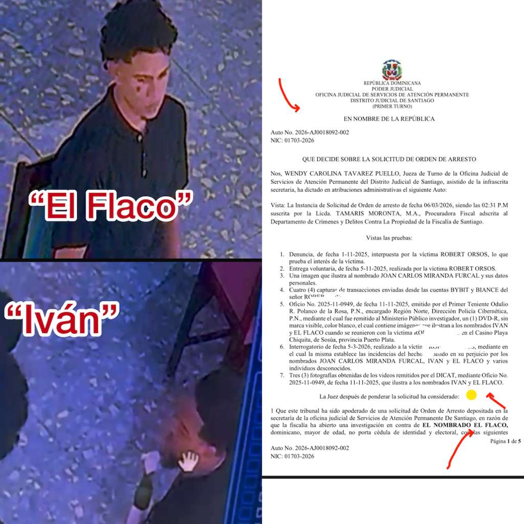 Ordenan arresto por robo de criptomonedas en Santiago | 6 | Ordenan arresto por robo de criptomonedas en Santiago - Noticias de hoy en República Dominicana | De Último Minuto