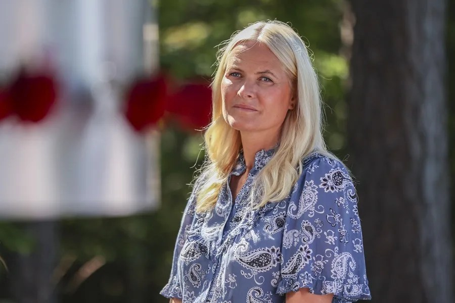 La princesa heredera de Noruega, Mette-Marit