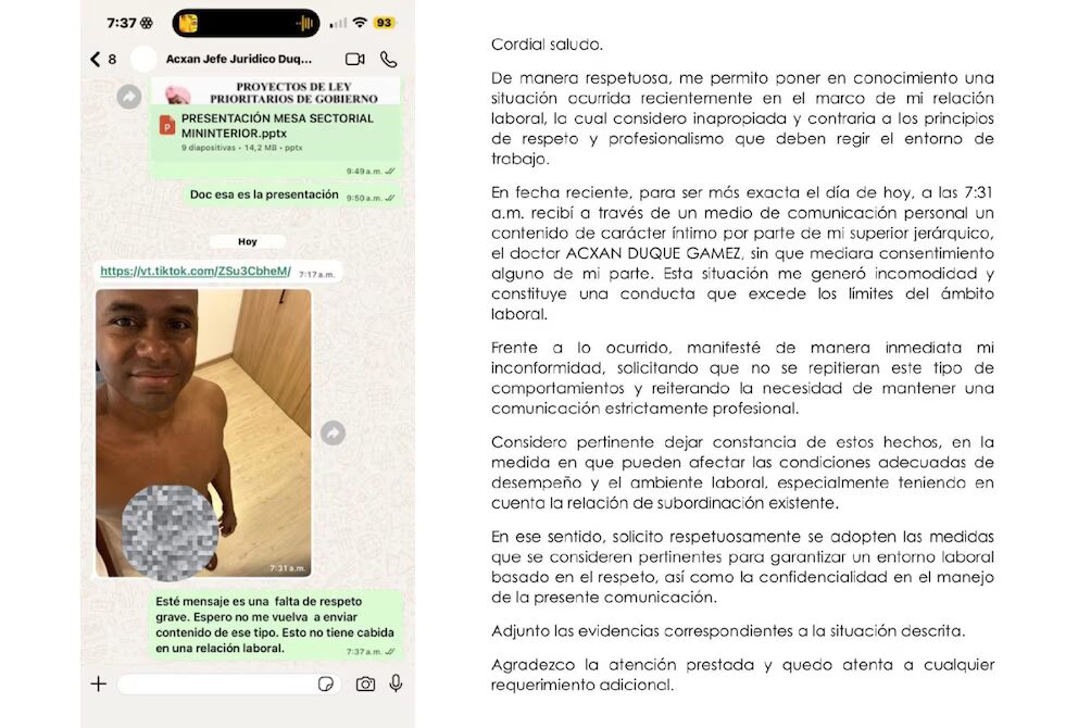 Colombia: renuncia viceministro tras denuncia de presunto acoso | 5 | Colombia: renuncia viceministro tras denuncia de presunto acoso - Noticias de hoy en República Dominicana | De Último Minuto