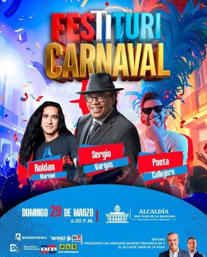 Festituricarnaval encenderá el fin de semana con tres grandes conciertos | 4 | Festituricarnaval encenderá el fin de semana con tres grandes conciertos - Noticias de hoy en República Dominicana | De Último Minuto