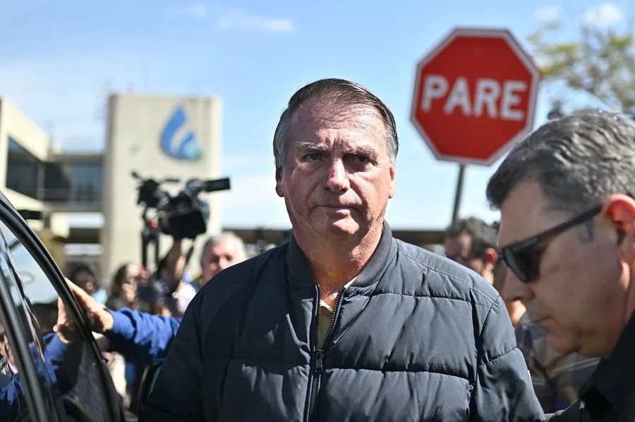 El expresidente brasileño Jair Bolsonaro