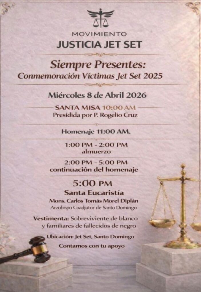 Jet Set será escenario de conmemoración a un año de la tragedia | 2 | Jet Set será escenario de conmemoración a un año de la tragedia - Noticias de hoy en República Dominicana | De Último Minuto