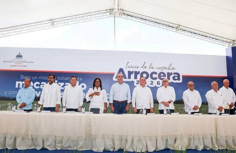Presidente encabeza apertura de la Cosecha de Arroz 2026 en Monseñor Nouel - Noticias de hoy en República Dominicana | De Último Minuto