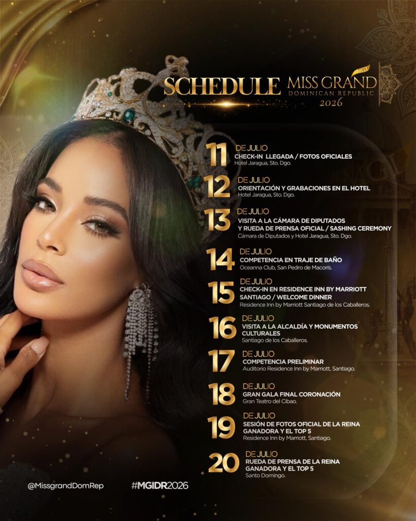Santiago y Santo Domingo serán escenarios de Miss Grand RD 2026 | 3 | Santiago y Santo Domingo serán escenarios de Miss Grand RD 2026 - Noticias de hoy en República Dominicana | De Último Minuto