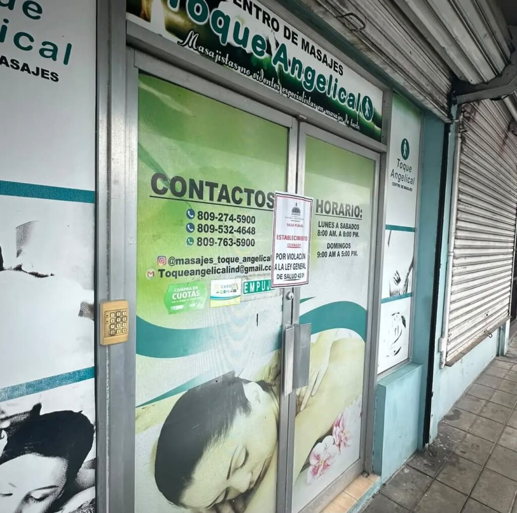 Salud Pública cierra centro de masajes tras denuncia difundida en redes sociales