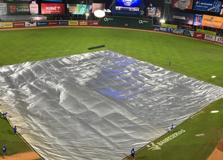 Supendido el partido entre Águilas Cibaeñas y Tigres del Licey por lluvia