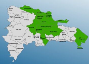 COE pone 12 provincias bajo alerta verde