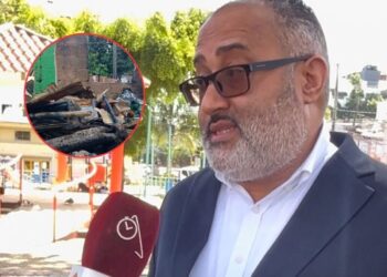 Demanda de 50 millones a Edesur, tras incendio en contador que dejó calcinada anciana de 74 años