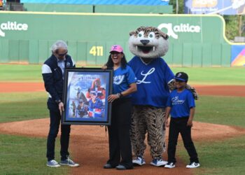  Licey rinde homenaje a Thais Herrera; honra a Tejada y Carty