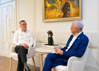 Director ONAPREP visita presidente Senado en gestiones presupuesto penitenciario 2025