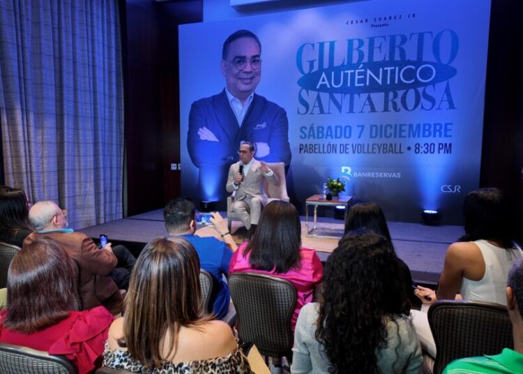 Gilberto Santa Rosa cerrará su concierto “Auténtico” en suelo dominicano
