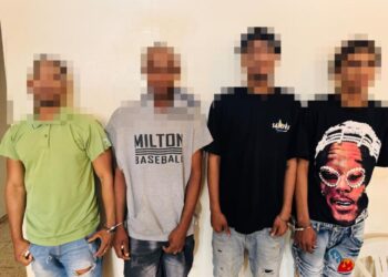 Policía apresa cuatro personas e incautan sustancias controladas en Jarabacoa