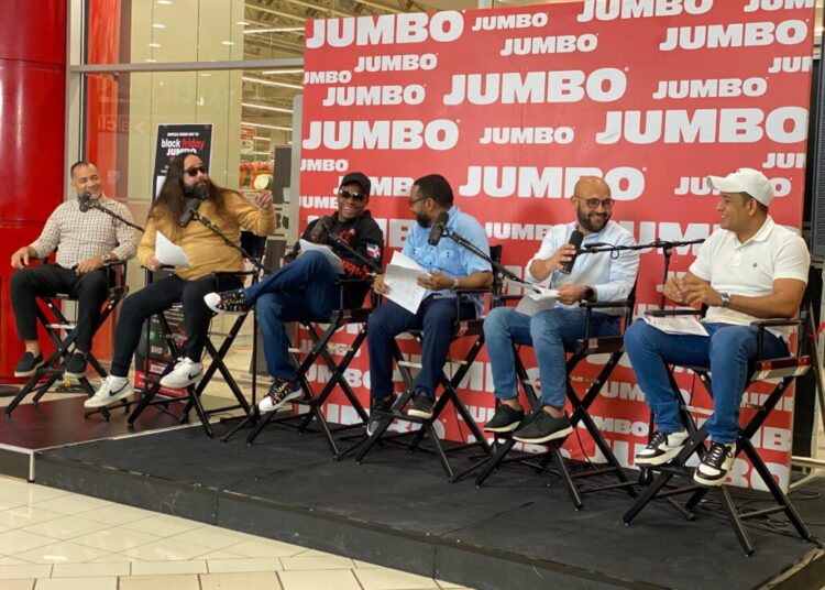 Desde Jumbo Megacentro transmiten en vivo el programa “Esto No Es Radio” por Black Friday