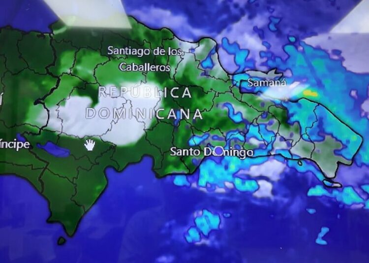 Indomet pronostica lluvias por vaguada y vientos del este; se mantienen vigentes los niveles de alerta
