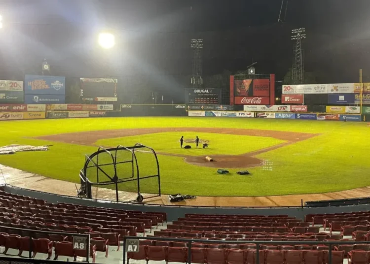Pospuesto por lluvia el partido de hoy Vs Toros del Este