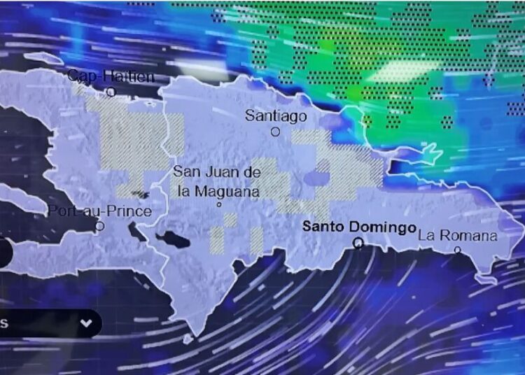 Mantienen 7 provincias bajo alerta meteorológicas por lluvias esperadas esta madrugada