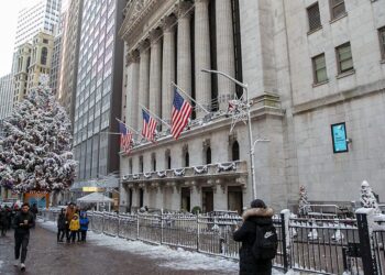 Navidad blanca en Nueva York por primera vez en quince años