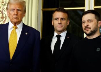 Trump se reúne con Zelenski en el Elíseo, en un encuentro organizado por Macron