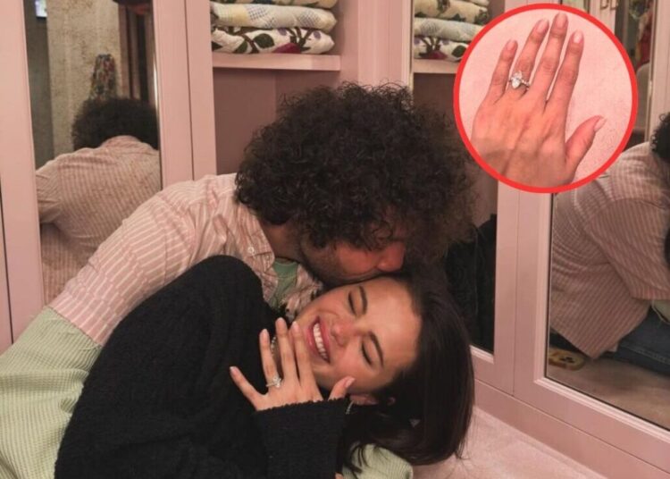 ¡Sí acepto! Selena Gómez se compromete con el productor Benny Blanco