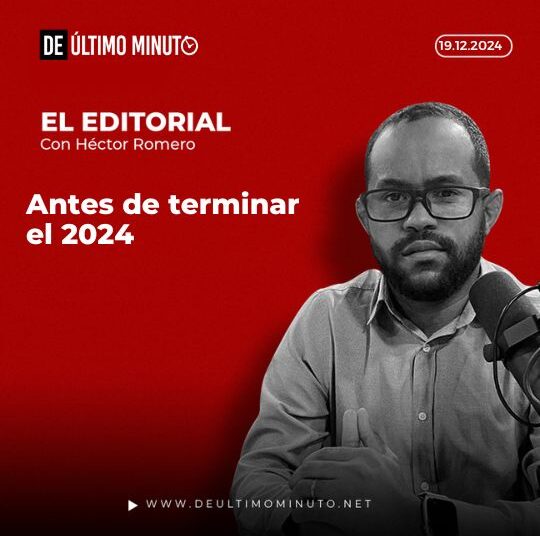 Antes de terminar el 2024