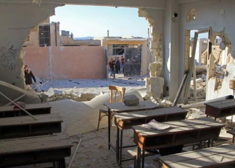 Siria registra 9.500 escuelas destruidas por el conflicto, según el gobierno interino