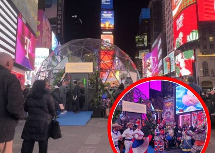 RD brilla nuevamente en Times Square con el ‘Domo Experiencial’