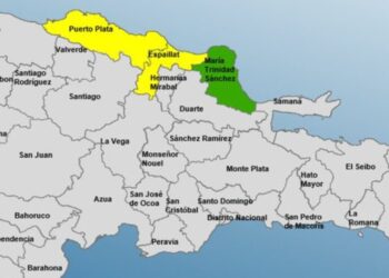 COE mantiene 2 provincias en alerta amarilla y 1 en verde por vaguada