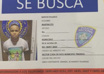 Policía busca a «Martincito» acusado de herir de bala a otro en SFM