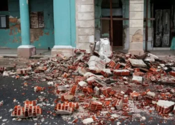 Sismo de magnitud 6,1 deja daños en más de 90 viviendas en zona oriental de Cuba