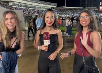 Fanáticos abarrotan el Centro Olímpico Félix Sánchez para el gran cierre de la gira de Ana Gabriel