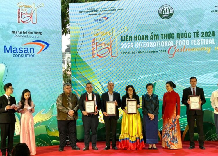 Embajada RD en Vietnam participa en Festival Internacional de Gastronomía 2024