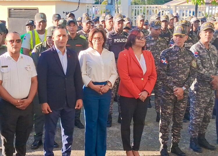 Lanzan operativo “Navidad con Garantía de Paz 2024” en Monte Plata