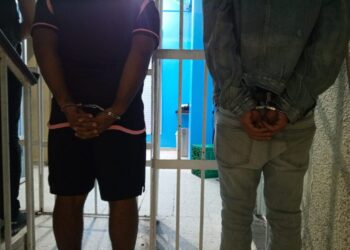 DNCD arresta dos hombres en el AILA con 35 paquetes de marihuana