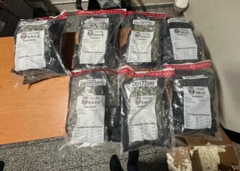 Autoridades confiscan en el AILA otros 15 paquetes de marihuana