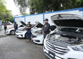 Policía desmantela red dedicada al robo de vehículos