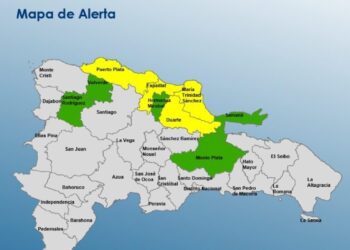 El COE mantiene a  nueve provincias en alerta por lluvias y chubascos aislados