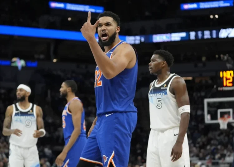 Karl-Anthony Towns brilla en su regreso a Minnesota