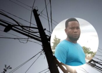 Hombre muere electrocutado al hacer contacto con cable de alta tensión en Los Alcarrizos