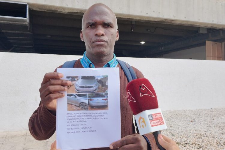 Chofer de InDrive denuncia negligencia de las autoridades en búsqueda de su carro robado por banda