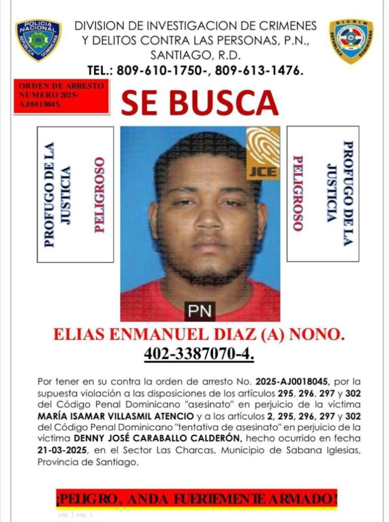 Capturan a “Nono”, presunto autor del asesinato de una venezolana en Santiago | 1 | Capturan a “Nono”, presunto autor del asesinato de una venezolana en Santiago | De Último Minuto