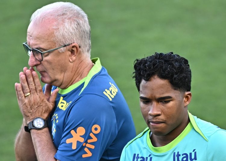 Brasil inicia entrenamientos sin Neymar y con Endrick ante Colombia