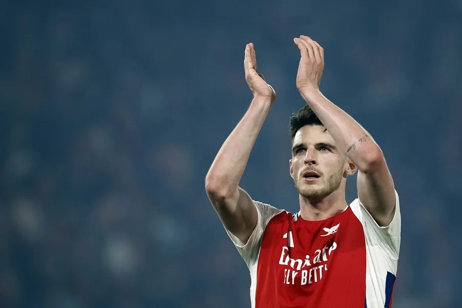 El PSG, a la final de Liga de Campeones tras vencer al Arsenal | 3 | Declan Rice
