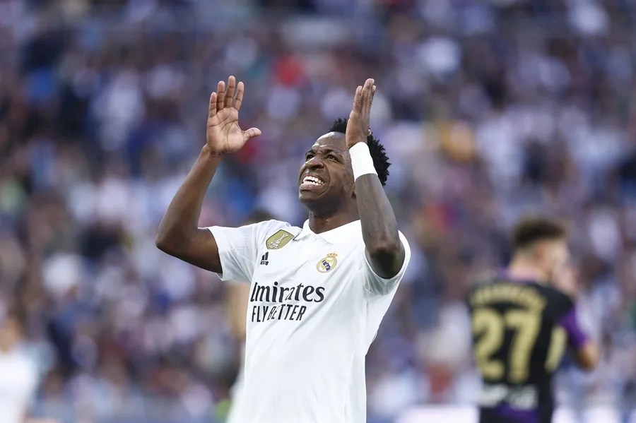 El delantero brasileño del Real Madrid Vinícius Jr. 
