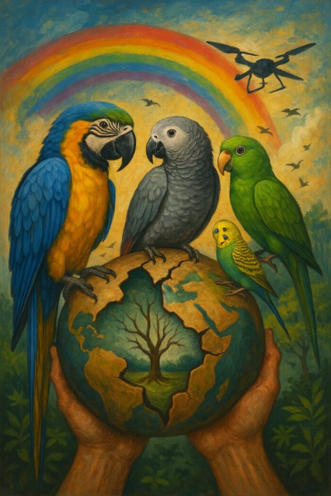 Día Mundial del Loro: Una llamada urgente por la conservación de estas aves extraordinarias | 2 | Día Mundial del Loro: Una llamada urgente por la conservación de estas aves extraordinarias