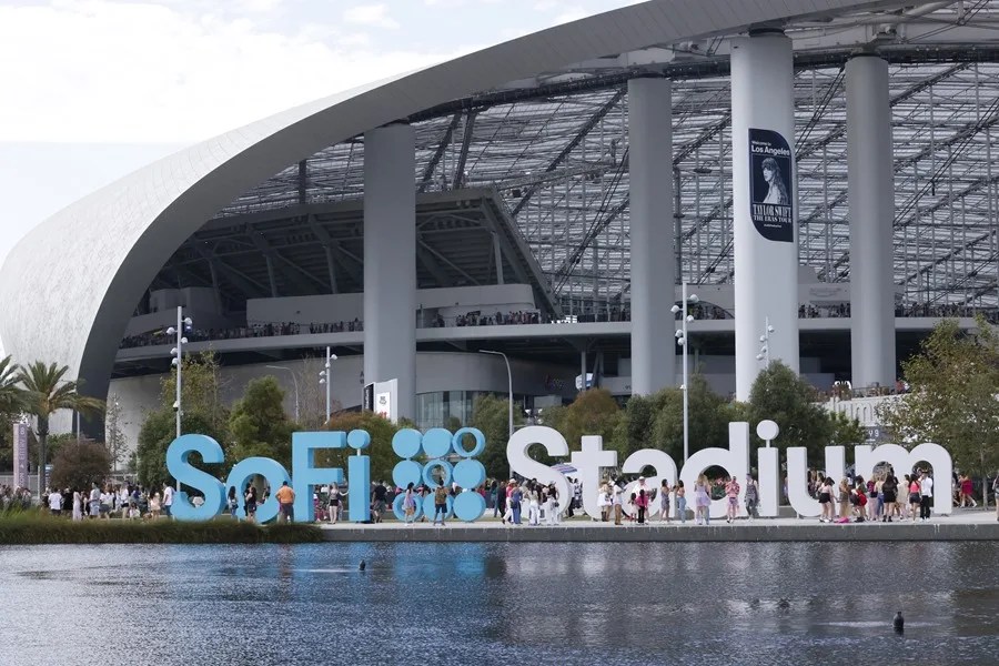 Los Juegos Olímpicos de Los Ángeles 2028 tendrán por primera vez una inauguración en dos sedes | 2 | Vista del SoFi Stadium, una de las sedes de la inauguración de los Juegos Olímpicos de Los Ángeles 2028, en una fotografía de archivo. EFE/Caroline Brehman