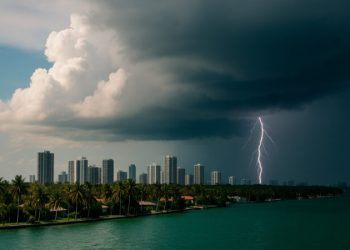 Tormentas eléctricas y cielo nublado marcarán este lunes 30 de junio en Miami