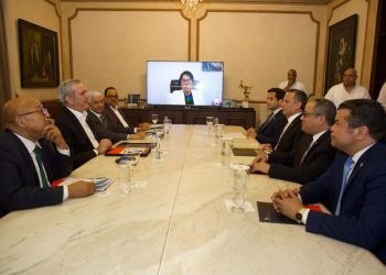 CNM está reunido este viernes en el Palacio Nacional