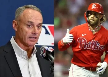 Bryce Harper encara a Rob Manfred por posibles cambios económicos en MLB