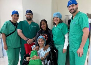 Fundación HOMS realiza jornada de escoliosis en favor de la niñez