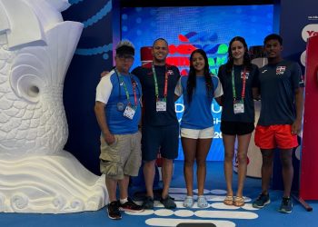 RD compite en el Campeonato Mundial de Deportes Acuáticos Singapur 2025